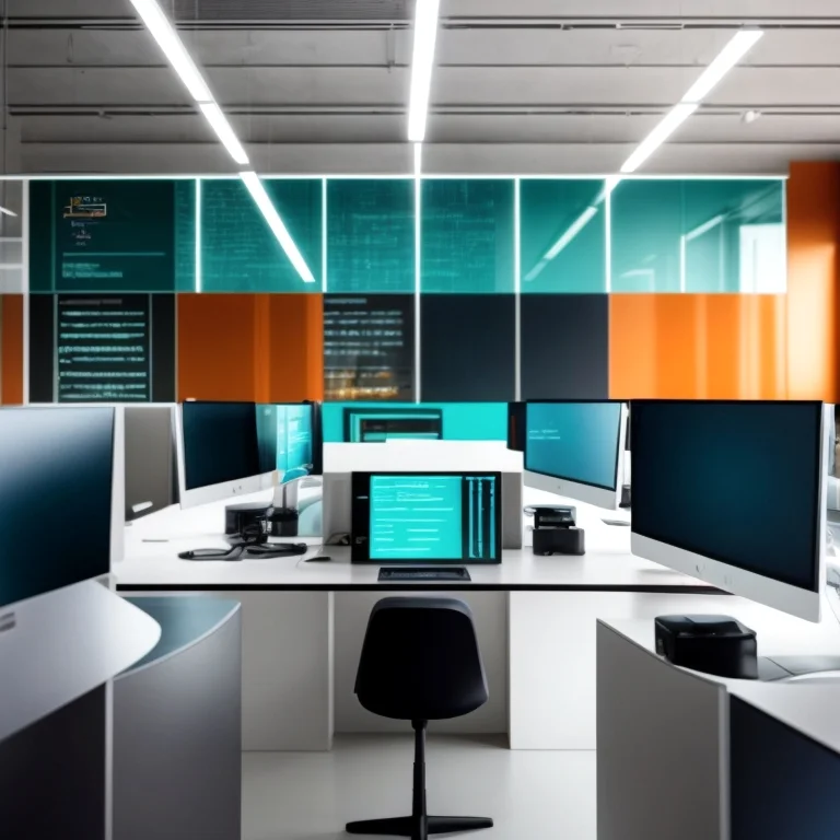 Team arbeitet an Cybersecurity-Training